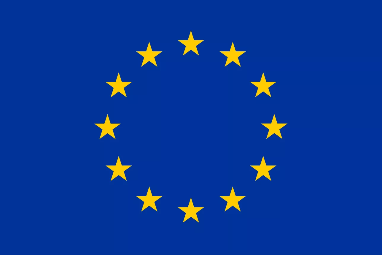 EU flag. Graphic image